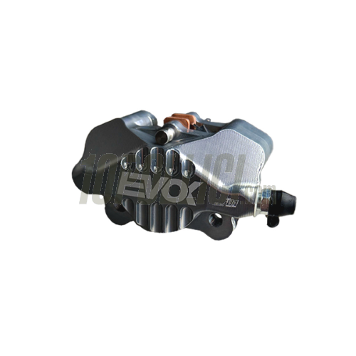 EVOK IRON BRAKE P34 FRONT BRAKE CALIPER FOR VESPA PX TYPE BRACKET - TITANIUM