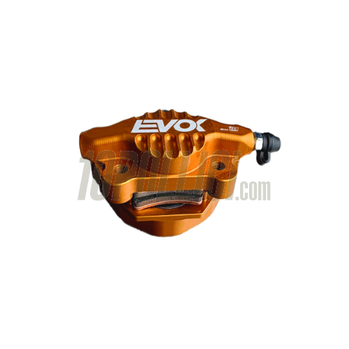 PINZA FRENO ANTERIORE EVOK IRON BRAKE P34 PER SUPPORTO TIPO VESPA PX - ARANCIO