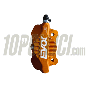 PINZA FRENO ANTERIORE EVOK IRON BRAKE P34 PER SUPPORTO TIPO VESPA PX - ARANCIO