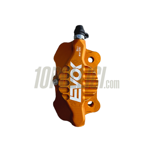 PINZA FRENO ANTERIORE EVOK IRON BRAKE P34 PER SUPPORTO TIPO VESPA PX - ARANCIO