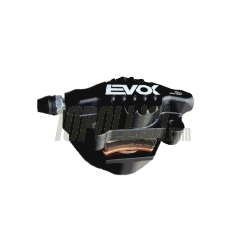 EVOK IRON BRAKE P34 FRONT BRAKE CALIPER FOR ZIP SP TYPE BRACKET - BLACK