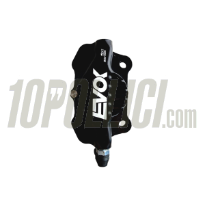 EVOK IRON BRAKE P34 FRONT BRAKE CALIPER FOR ZIP SP TYPE BRACKET - BLACK
