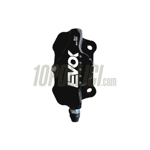 EVOK IRON BRAKE P34 FRONT BRAKE CALIPER FOR ZIP SP TYPE BRACKET - BLACK