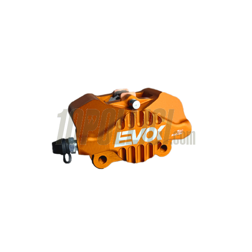 EVOK IRON BRAKE P34 FRONT BRAKE CALIPER FOR ZIP SP TYPE BRACKET - ORANGE