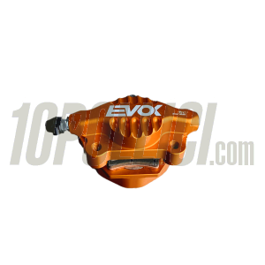EVOK IRON BRAKE P34 FRONT BRAKE CALIPER FOR ZIP SP TYPE BRACKET - ORANGE