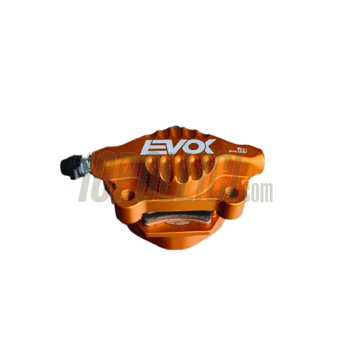 EVOK IRON BRAKE P34 FRONT BRAKE CALIPER FOR ZIP SP TYPE BRACKET - ORANGE