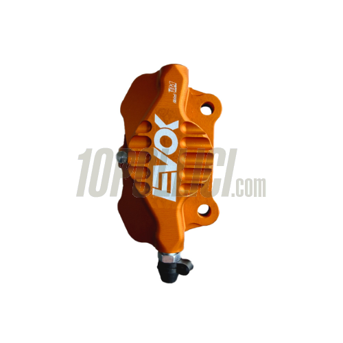 EVOK IRON BRAKE P34 FRONT BRAKE CALIPER FOR ZIP SP TYPE BRACKET - ORANGE