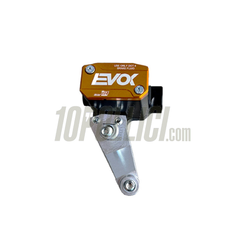 EVOK IRON BRAKE P11 HYDRAULIC BRAKE PUMP FOR VESPA ET3 - BLACK AND ORANGE