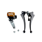 EVOK IRON BRAKE P11 HYDRAULIC BRAKE PUMP FOR VESPA PX - BLACK AND ORANGE