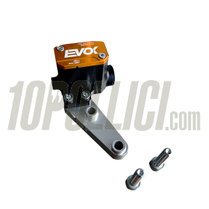 POMPA FRENO IDRAULICA EVOK IRON BRAKE P11 PER VESPA PX - NERO E ARANCIO