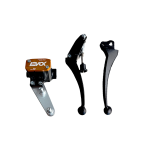 EVOK IRON BRAKE P11 HYDRAULIC BRAKE PUMP FOR VESPA PK - BLACK AND ORANGE