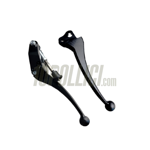 EVOK IRON BRAKE P11 HYDRAULIC BRAKE PUMP FOR VESPA PK - BLACK AND ORANGE