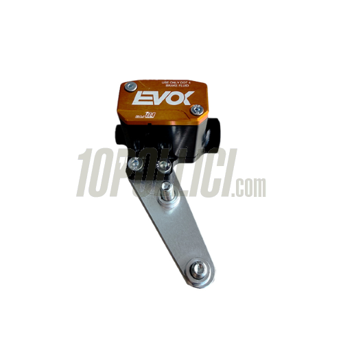 EVOK IRON BRAKE P11 HYDRAULIC BRAKE PUMP FOR VESPA PK - BLACK AND ORANGE