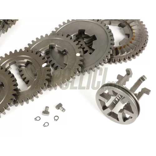 Cambio completo 5 marce AF RAYSPEED Clo5e Ratio - Lambretta S1 S2 TV2 S3 Special SX TV3 DL Serveta