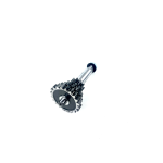 Input shaft assembly EGIG PERFORMANCE 10-14-18-20 teeth Vespa 50, 90, 125 ET3 Primavera, PK - POLYGONAL COUPLING