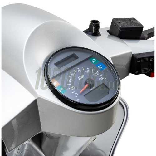 Speedometer rev counter SIP 2.1 "Lusso Style" for Vespa PX Lusso, 14.000rpm, face: grey, 140 km/h - suitable for PX '98, MY, '11