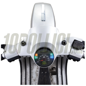 Speedometer rev counter SIP 2.1 "Lusso Style" for Vespa PX Lusso, 14.000rpm, face: grey, 140 km/h - suitable for PX '98, MY, '11