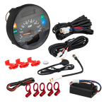 Speedometer rev counter SIP 2.1 "Lusso Style" for Vespa PX Lusso, 14.000rpm, face: grey, 140 km/h - suitable for PX '98, MY, '11