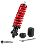 Additional front shock absorber Vespa Largeframe - black/red