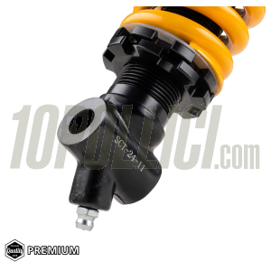 Additional front shock absorber Vespa Largeframe - black/yellow