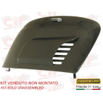 Side panel door and air conveyor set for Vespa 50, Special, 90, 125 ET3 Primavera CARBONE LOOK