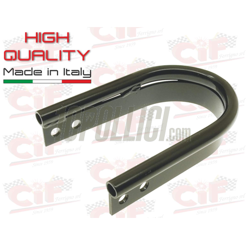 Hydraulic fork stabilizer for Piaggio Ciao - black