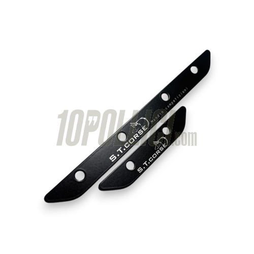 Piastre di rinforzo superiore per cavalletto centrale "Easy Black Edition" S.T. CORSE Vespa 50, 90, 125 Primavera, ET3