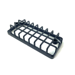 Rear light stone guard grill forPiaggio Ciao PX, Bravo 82 - plastic, black