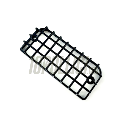 Griglia parasassi fanale posteriore Piaggio Ciao PX, Bravo 82 - plastica, nero