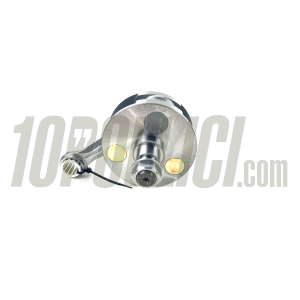 Crankshaft FABBRI RACING bell-shaped, cone 20, billet conrod 97, stroke 51, Ø 83mm, Vespa 125 ET3 Primavera