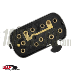 Devio luce SIP Conversion stile GL Vespa 50, Special, 90, 125 ET3 Primavera, VNA, VBA, TS, Rally, per accensioni elettroniche, con pulsante comando per contachilometri SIP