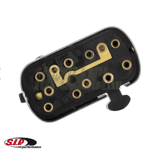 Devio luce SIP Conversion stile GL Vespa 50, Special, 90, 125 ET3 Primavera, VNA, VBA, TS, Rally, per accensioni elettroniche, con pulsante comando per contachilometri SIP