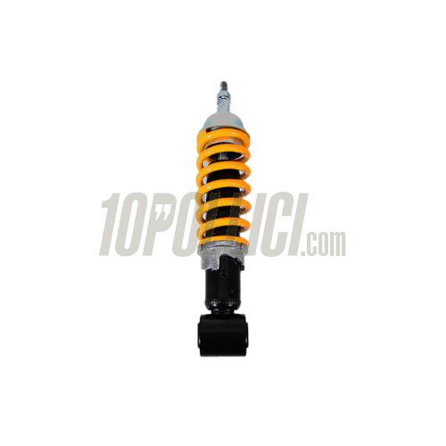 Front shock absorber Vespa 50, 90, 125 Primavera, PK, black, yellow spring