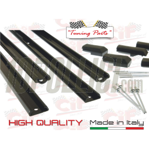 Floor runner kit CIF Vespa PK 50-125, S, SS, ETS, Automatica - semi-gloss black