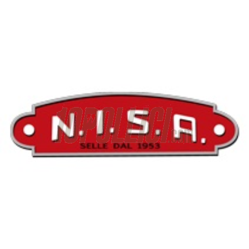 Cerniera per selle NISA per Vespa 50, 50 Special, 90, 125 Primavera, ET3 con fondo in metallo