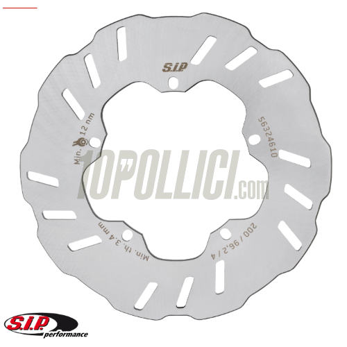 Brake disc SIP PERFORMANCE Road Vespa PX, ET2, ET4, LX, ZIP SP