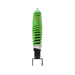 Rear shock absorber Vespa 50, Special, 90, 125 Primavera, Sprint, Gt, GL, Super, TS, Rally, PX, black, green spring