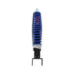 Rear shock absorber Vespa 50, Special, 90, 125 Primavera, Sprint, Gt, GL, Super, TS, Rally, PX, black, blue spring