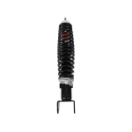 Rear shock absorber Vespa 50, Special, 90, 125 Primavera, Sprint, Gt, GL, Super, TS, Rally, PX, black, black spring