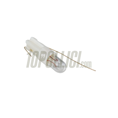 Lampadina 6V 0,9W zoccolo: 2x4,6