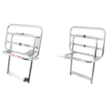 Rear luggage carrier FACO for Vespa  PX, PE - chrome