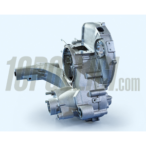Engine casing POLINI  Vespa PX 125, 150, reed valve - With mixer/electric start predisposition