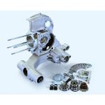 Engine casing POLINI  Vespa PX 200, PE 200, reed valve - With mixer/electric start predisposition