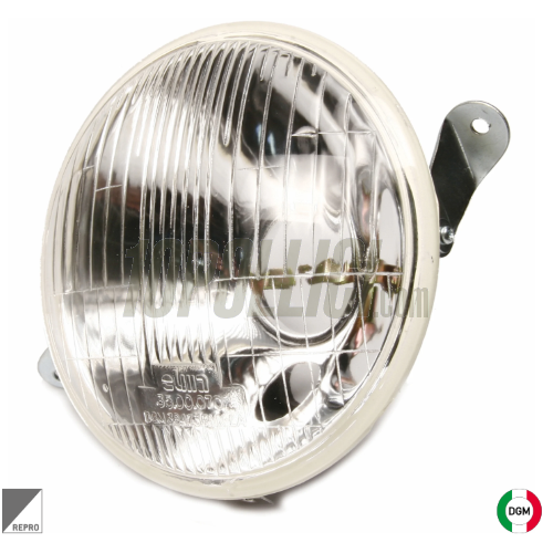 Fanale anteriore "ELMA" per Vespa PX, Arcobaleno
