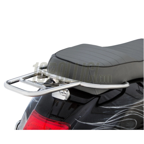 Portabauletto posteriore Vespa GTS, GTS Super, GTV, GT 60 - cromato