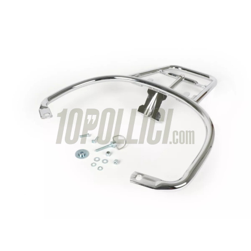 Rear luggage rack MOTO NOSTRA for Vespa GTS, GTS Super, GTV, GT 60 - chrome