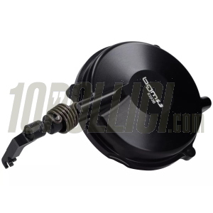 Complete Clutch Cover  BGM PRO Supersport CNC Vespa Largeframe 1958-1962 - black - for Vespa PX clutches on VBA1T, VBB1T, VNA2T, VNB1-3T, VGLA1T, VGLB1T