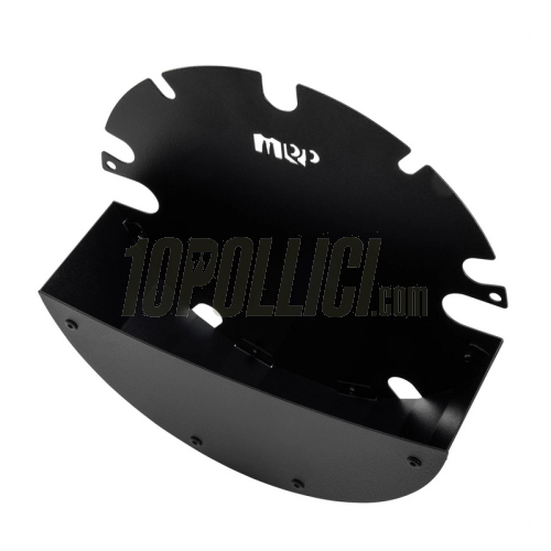 Luggage Box MRP spare wheel for Vespa PX, PE, Lusso, `98, MY, `11, T5, round, powdercoated, black