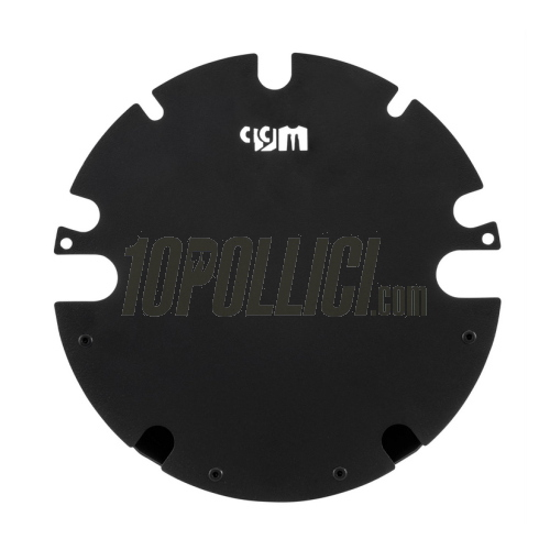 Luggage Box MRP spare wheel for Vespa PX, PE, Lusso, `98, MY, `11, T5, round, powdercoated, black