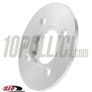Distanziale montaggio pneumatici larghi per cerchio in lega tubeless SIP 2.15-8" Vespa 98, 125 V1-15, V30-33, VU, VM, VN, VNA, Hoffmann, VNB, ACMA, 50 VL, VB, VBA, VBB - alluminio lucido